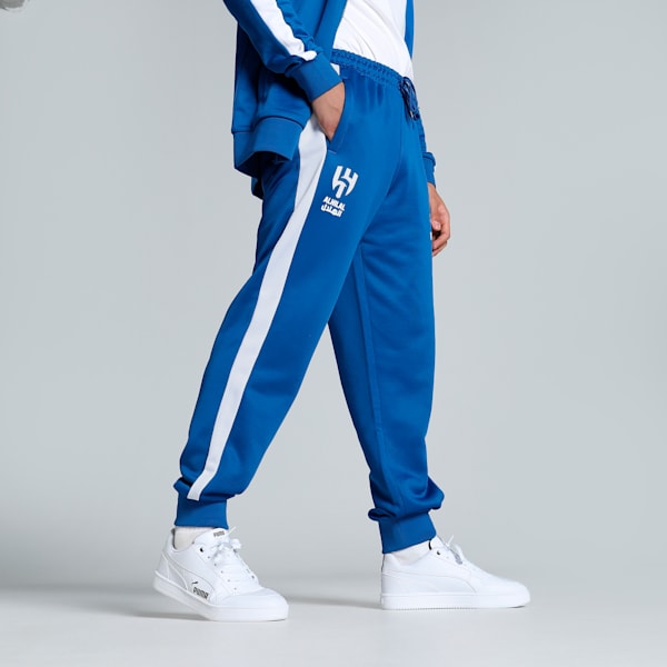 Al Hilal SFC Anniversary Men's Football Track Pants, Blue Intense-PUMA White, extralarge-IND